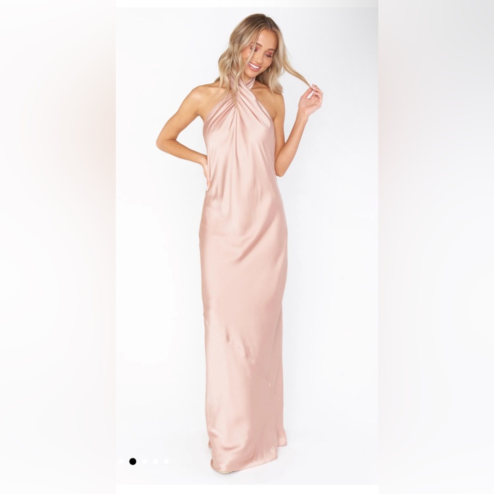 Show me your mumu jasmine halter dress